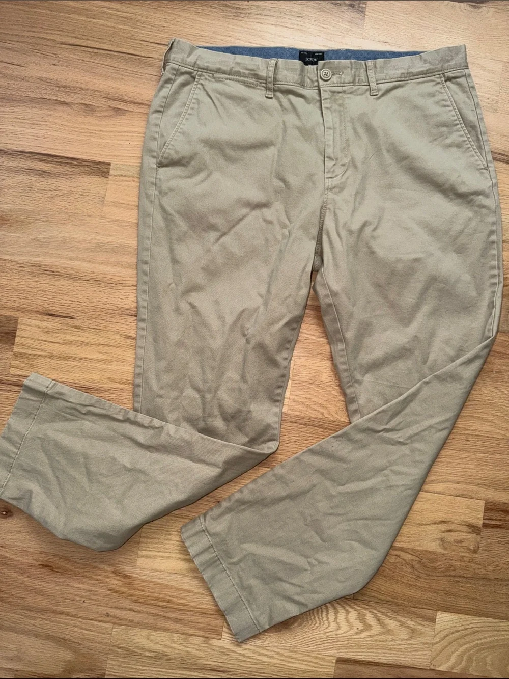 J. Crew Men's Khaki Chino Pants 